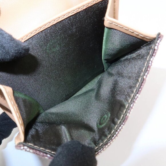 ❤️Christian Dior Trotter Canvas Leather Bi-fold Compact Wallet❤️ - Picture 15 of 16